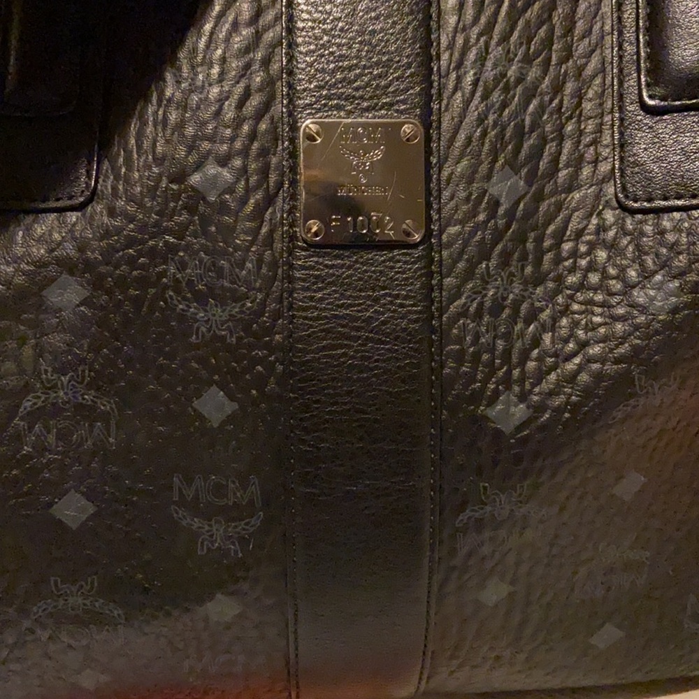 MCM BAG black and grey